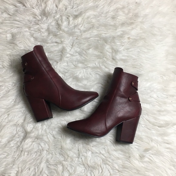 Jacob he’s burgundy sz 10 boots - Picture 4 of 4